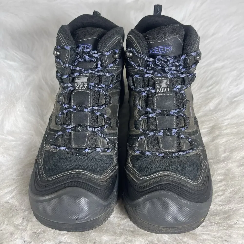 KEEN American Built Waterproof Hiking Boots Women’s US 9.5 W Black 1014901